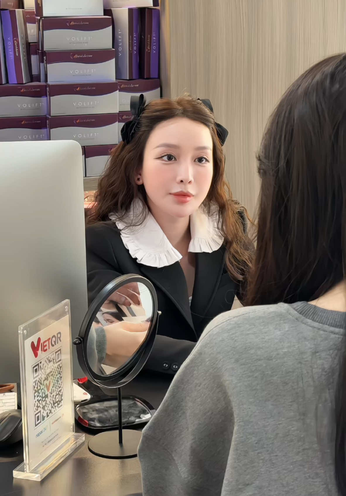 Lò chế tạo các Hot Girl ai đây nhỉ 🤔🎀#daily #dailyvlog #fyp #xuhuong #style#thuykoolbeautycenter