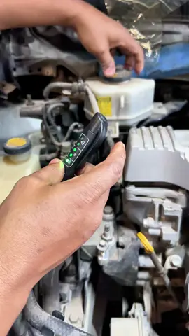 How to test Brake Fluid by Tester ?  #brakefluid #brakefluidtest #tester #brakefluidtester #rxmechanic #fyipシツ 