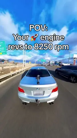 BMW never sounded this good 🚀#takeoff #M5 #V10 #scream #exhaust #BMW #symphony #f1 #cars #edit #e60 #6speed