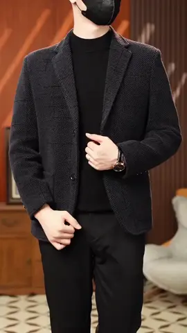 VE5 Áo Khoác Dạ Nam Ngắn áo blazer hàn quốc 2 lớp lửng dạ ép đen , xám cao cấp tặng nước hoa #xuhuongtiktok2024 #trendingtiktok #aovestnam #aovestnamhanquoc #outfit #foryou #fyp #vairal 