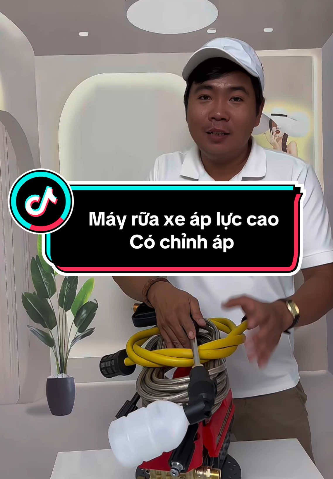 Máy rữa xe sử dụng gia đình#mayruaxecochinhap#mayruaxeapluccao#honggiadung 