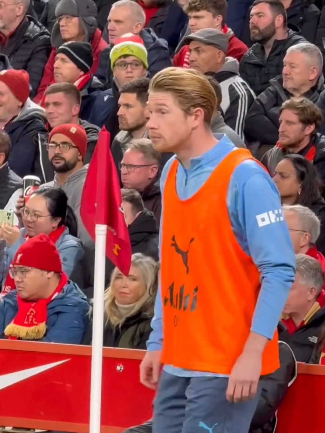 De Bruyne 👀  #debruyne #fyp #kevindebruyne #mancity #pepguardiola #fypシ 