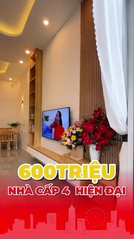 Lưu Lại Ngay Mẫu Nhà Cấp 4 Hiện Đại chỉ 6XX Tiện Nghi #hungvuongconstruction #hungvuongcos #nhadep #nhadepbmt #nhamainhat #nhacap4 #nhadepmientay #ngoinhahanhphuc #xuhuong #nhamainhattancodien #nhamainhatdep #nhanghiduong