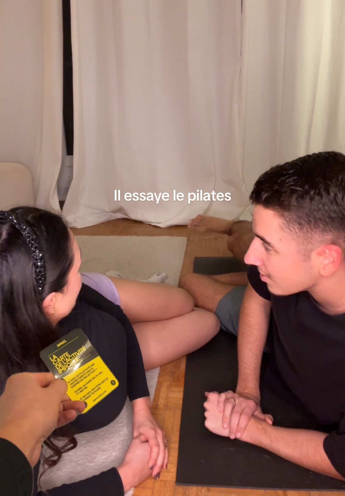 Mais jpppppp essayez 😭 @SERVDCARDS #servdcards #pilates #coursdepilates #couple #jeucouple #embrouille #tutopilates #sport  Collaboration commerciale 🤍