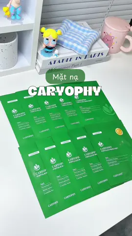 Mặt nạ Caryophy Mặt nạ chân ái quốc dân dành cho da dầu mụnn