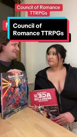 At this meeting of romance TTRPGs I’m joined by my wife @Mai! Love you baby 😘 #ttrpg #tabletop #dnd #funny #vampirethemasquerade #vamily #werewolftheapocalypse #worldofdarkness #couple 