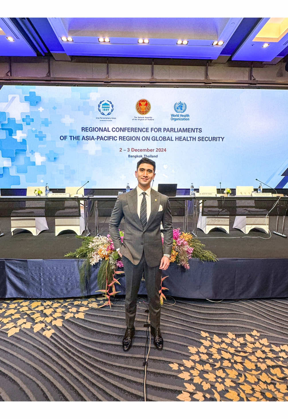 Today, I am representing Indonesia at the Regional Conference for Parliaments of the Asia-Pacific Region, which is organized by the Parliament of Thailand and the IPU, in collaboration with WHO. Alsooo, sharing my insights on building public trust and social cohesion in the digital era for better global health security. Check it out!😜