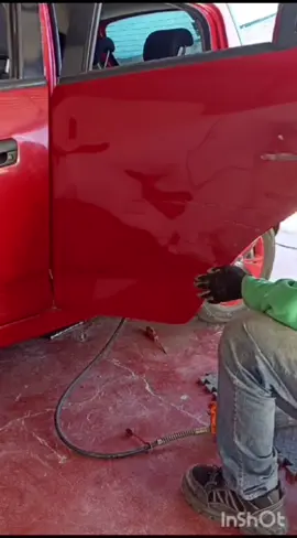 extracción de golpe en puerta.pt.3  #fyp #videoviral #somoschurritogarage #talleresdeoaxaca #hojalateriaypintura 