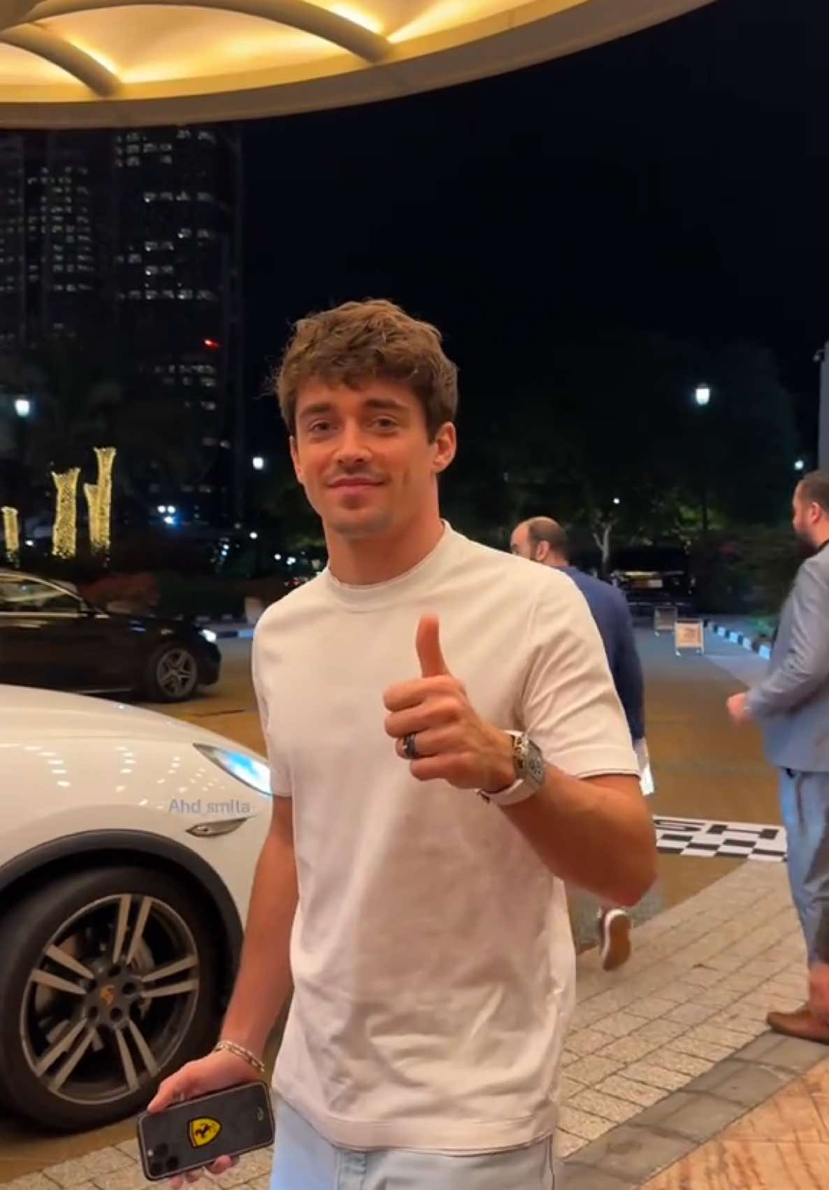 Got to meet charles last week… ❤️✨🇶🇦 #charlesleclerc #charlesleclercedit #cl16 #scuderiaferrari #tifosi #ferrari #f1content #doha #qatargp #fyp #shorts #reels #f1 #formula1 #monaco @Charles Leclerc 