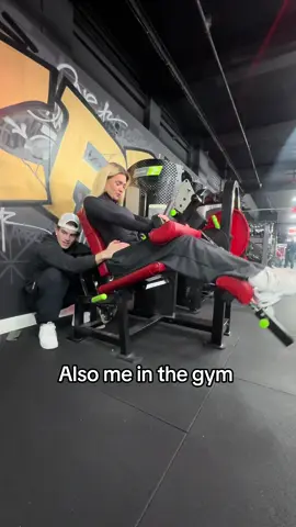 Being a gym princess is even more fun than being a passenger princess 
