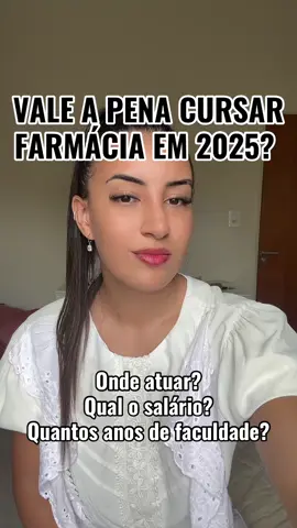 Vale a pena cursar farmácia? Por que fala-se tão pouco sobre esse curso na mídia?  #fyp #farmacia #farmaceutico #graduacao #faculdade #universitario #motivation #perito #clinica #hospital #paciente #study #studytok #remedio #medicamentos #saude 