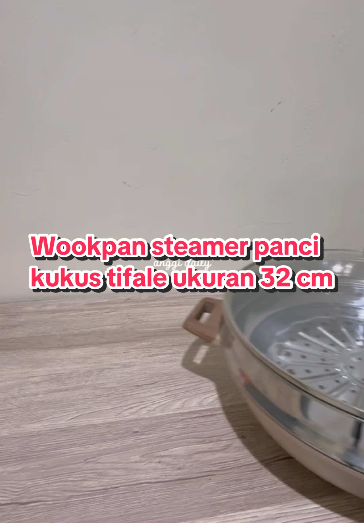 Wokpan steamer panci kukus ukuran 32 cm dari @Tifale . Bahan dari alumunium dan granit dikombinasi dg tutup kaca tebal. Yuk cek out sekarang☺️ #wokpan #tifale #wajankukus #megaguncang1212 #gebyarbelanjadesember 