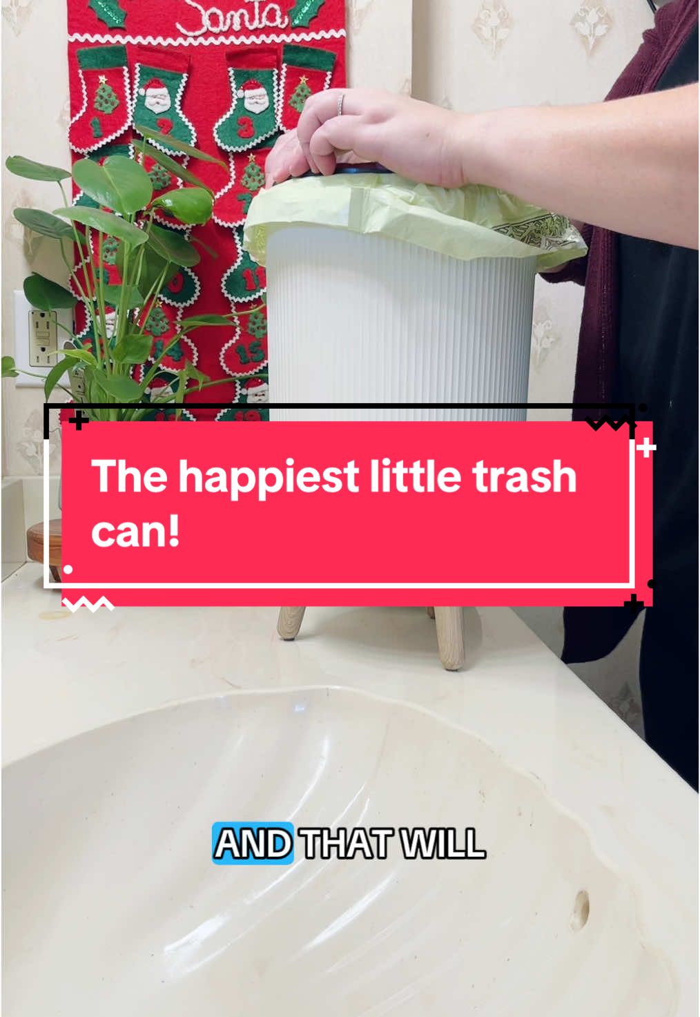 Another - even easier - way to change out the bag of this little motion sensor trash can! It’s so simple and I love how this trash can elevates the look of my kids’ bathroom! @Pukomc #pukomc #motionsensortrashcan #automatictrashcan #bathroomtrashcan #aestetic #tiktokshop #tiktokshopcybermonday 