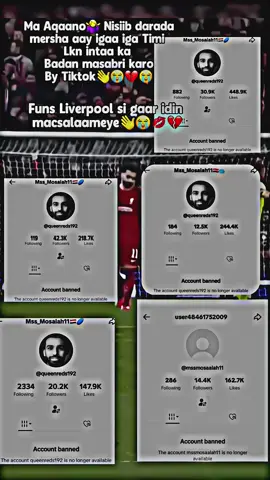 maxaa igula Talin laheed😭💔#foryoupage#mssmosalah11 #fallowmeguys #liverpool 