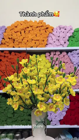 Set nguyên liệu chỉ 9️⃣9️⃣k mà thành phẩm ê hề#Hanhandmadestore #kemnhung #hoamaikemnhung 