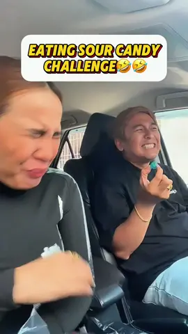Eating sour candy challenge🤣🤣🤣#scare #scarecam #scareprank #foryou #funny #funnyvideo #scary #fyp #vacation #shorts #fypシ 