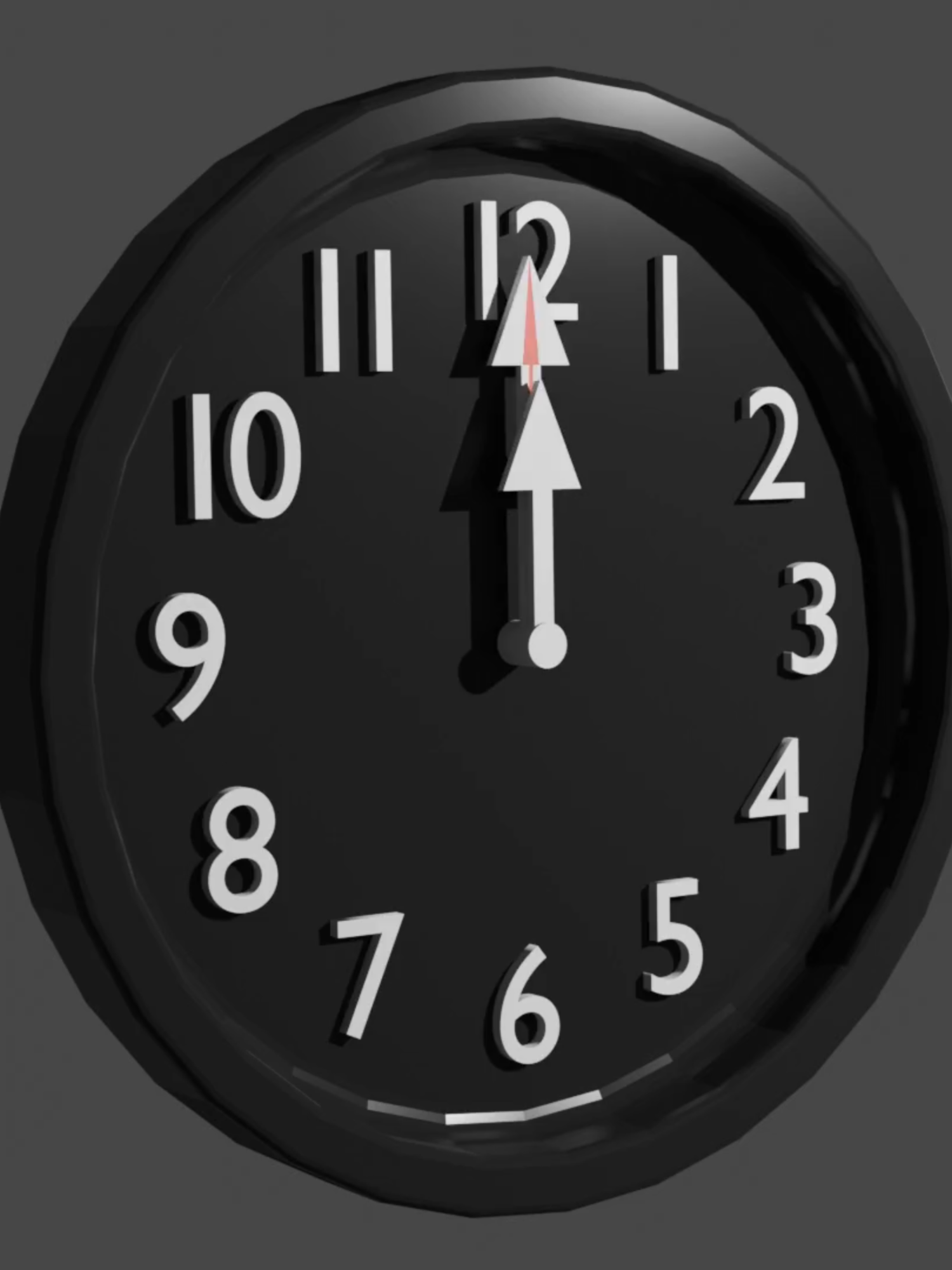 3D Modeling - Wall Clock Animation I wanted to see if I can make a moving clock, it's extremely fast because it has to be done in 220 frames, but I think it looks great for the clock hands moving :3 #3Dmodeling #3danimation #blender #animation #3d #clock #wallclock #moving #hands #clockhands #fast