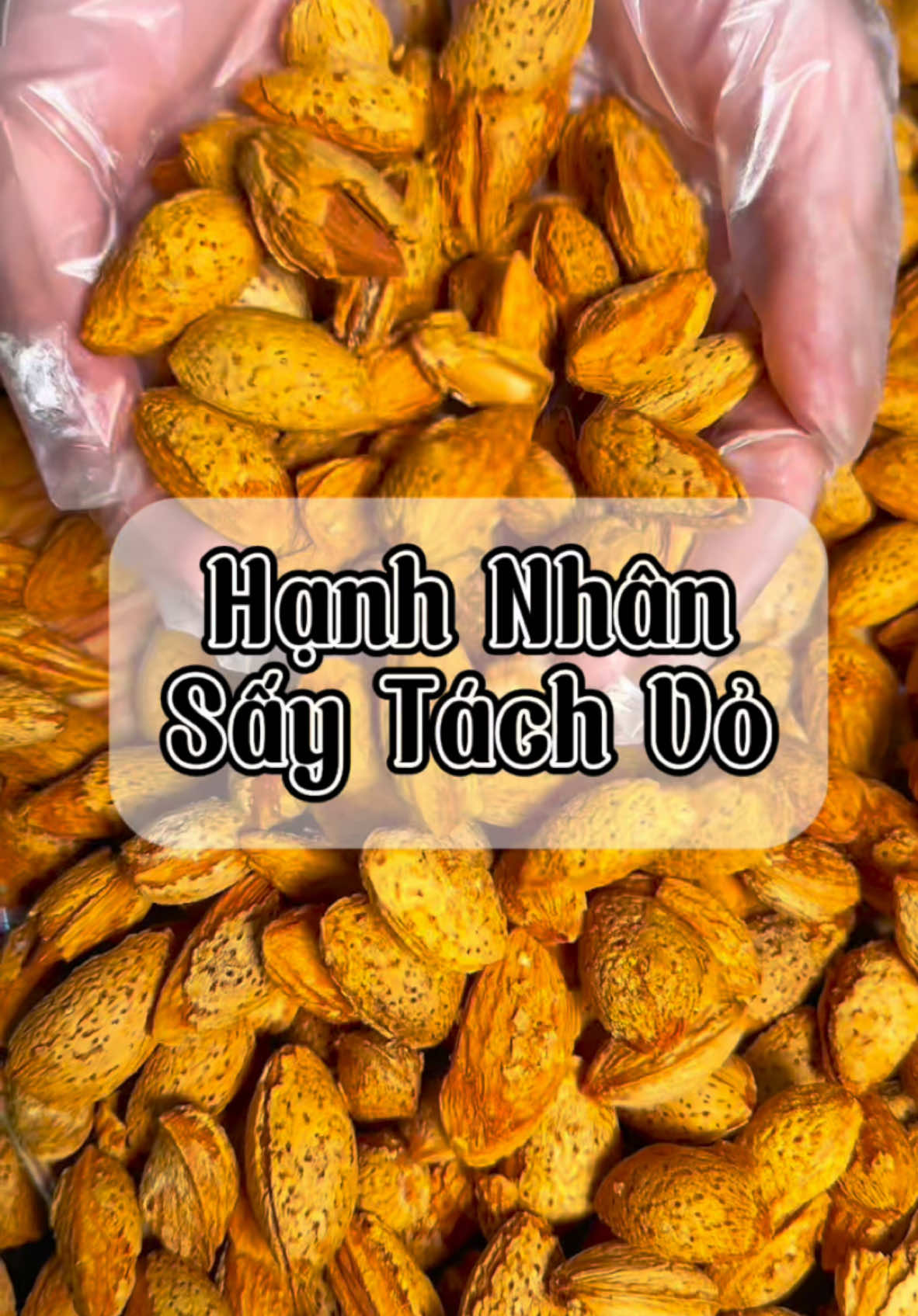 Hạnh nhân sấy tách vỏ, bao ăn, bán sỉ và lẻ tại M'Nông Farm, ship hàng toàn quốc, HCM giao trong ngày #hanhnhanrangbo #hanhnhansay 