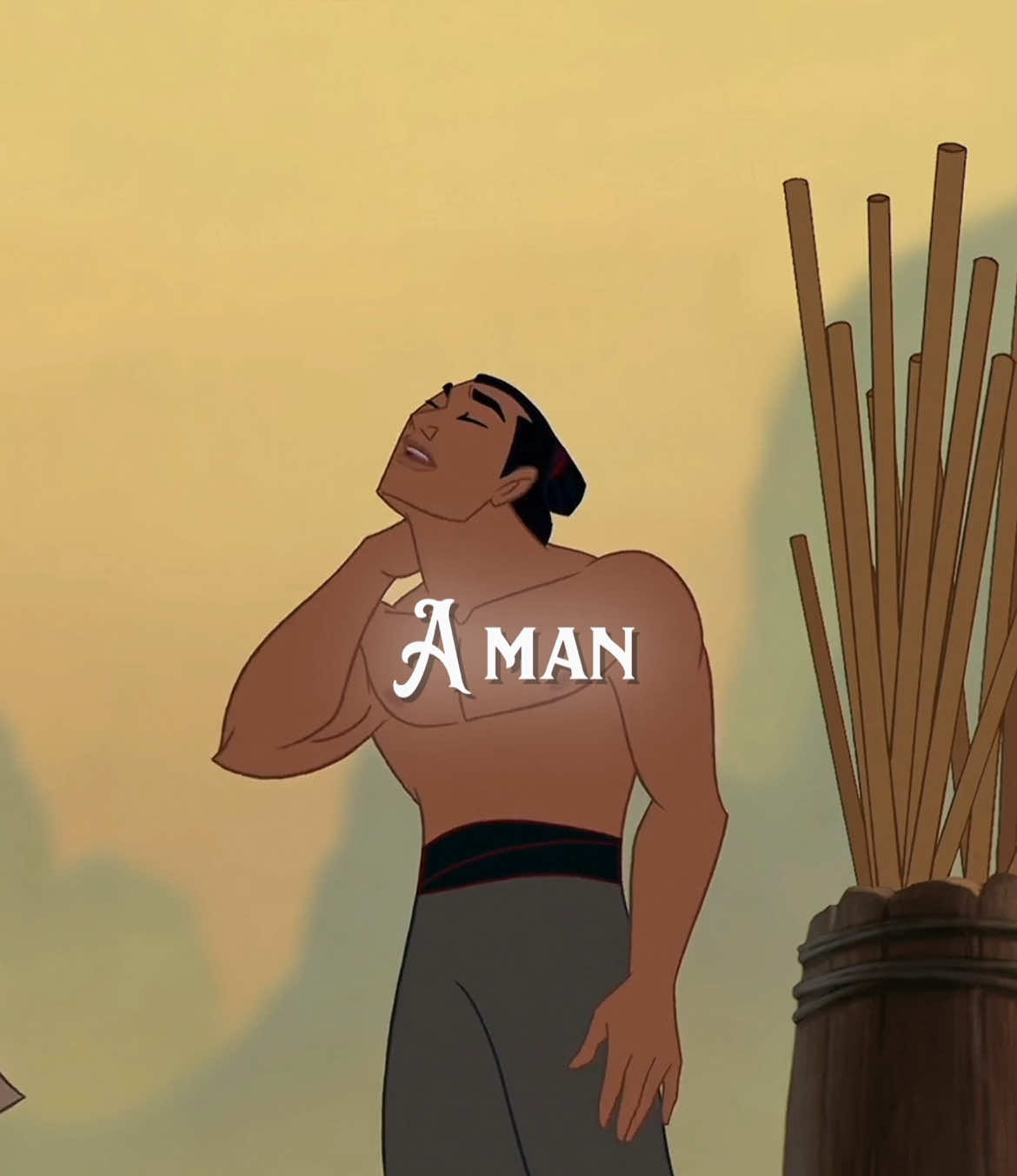 A man!!🛡️⚔️ #breakindishes #aman #lishang #mulan #mulanedit #disney #disneyedi #prince #man 
