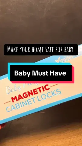 Do you have a little one just starting to crawl?   @Vmaisi  #adhesive #magnetic #cabinet #locks #safe #Home #easytoinstall #invisiblefromoutside #camouflage #trending #babytok #tiktokmademebuyit #fyp #trendingproducts #tiktokshop #tiktokshopcybermonday 