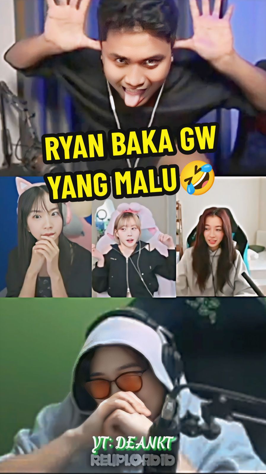 RYAN YANG BAKA GW YANG MALU🤣 #fypシ゚viral #deankt #deanktreaction #deanktnocounter 