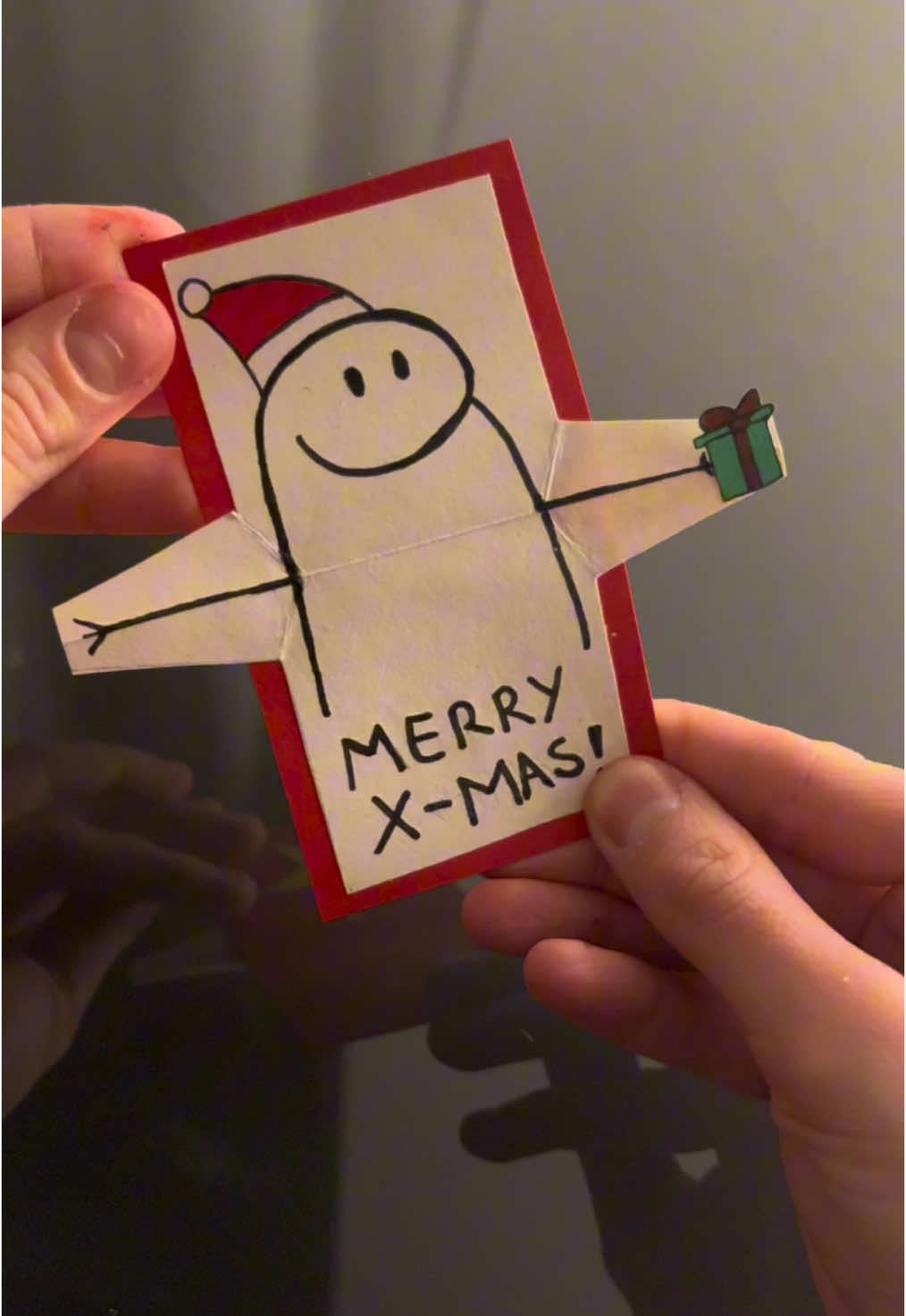 DIY christmas gift card 🎄 #gift #giftcard #present #geschenk #geschenkidee #giftideas #weihnachten #christmas #karte #basteln #craft #card #viral_video #merryxmas #merrychristmas 