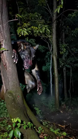 Um Lobisomem No Meu Quintal 😨😱😱...#lobisomemreal #lobisomem #quintal #werewolf #viral_video 