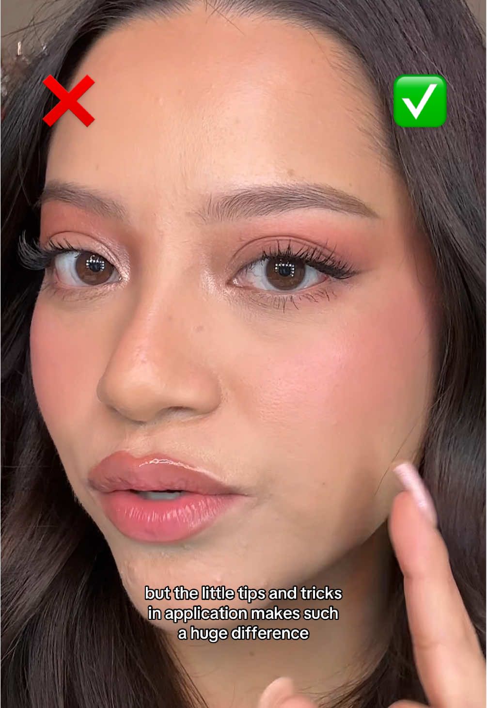 Eyeshadow dos ✅ and donts ❌ we’ve all been there so let me know if this helpfed you out!  #eyeshadow #makeup #makeuptutorial #easymakeup #eyeshadowtutorial #simplemakeup #makeupforbeginners 
