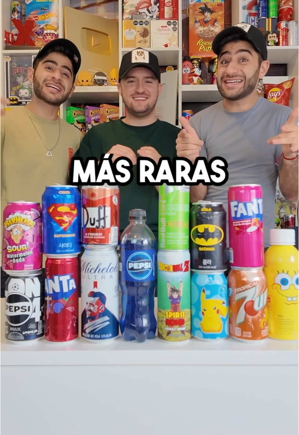 Los Refrescos más exóticos del mundo con @Si Somos Gemelos 🥤🥥🍝🥭 #refrescos #pepsi #drpepper #fanta #soda #sisomosgemelos #arturogonzalez #opinionespersonales