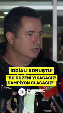 #Fenerbahçe Asbaşkanı #AcunIlıcalı iddialı konuştu: 