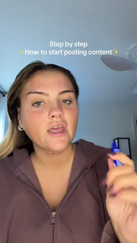 How to start posting content! #creatorsearchinsights #microinfluencer #contentcreator #influencer #contentcreatortips #howtostartpostingontiktok #foryourpage #embarrassing #socialmediatips 
