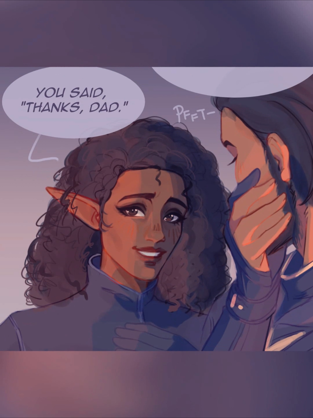 he'd probably not say 