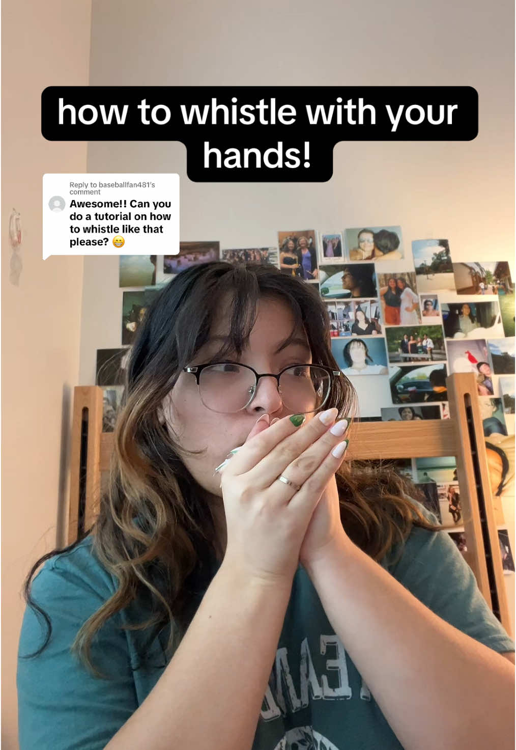 Replying to @baseballfan481 its my favorite hobby tbh #handwhistle #fyp #tutorial 