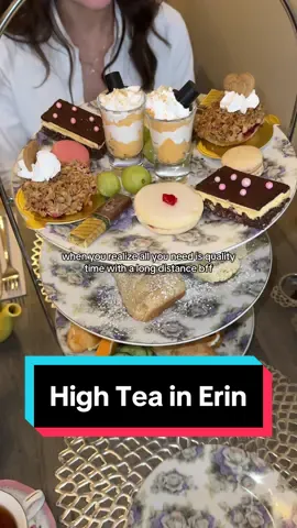 But the piping hot tea (both meanings) and snacks are the glue🫖 📍Maddie Hatter (48 Main St, Erin) #afternoontea #hightea #erinontario #girlcore #girlhood #girlhoodaesthetic #teacups #todotoronto #torontofoodie #wellingtonontario 