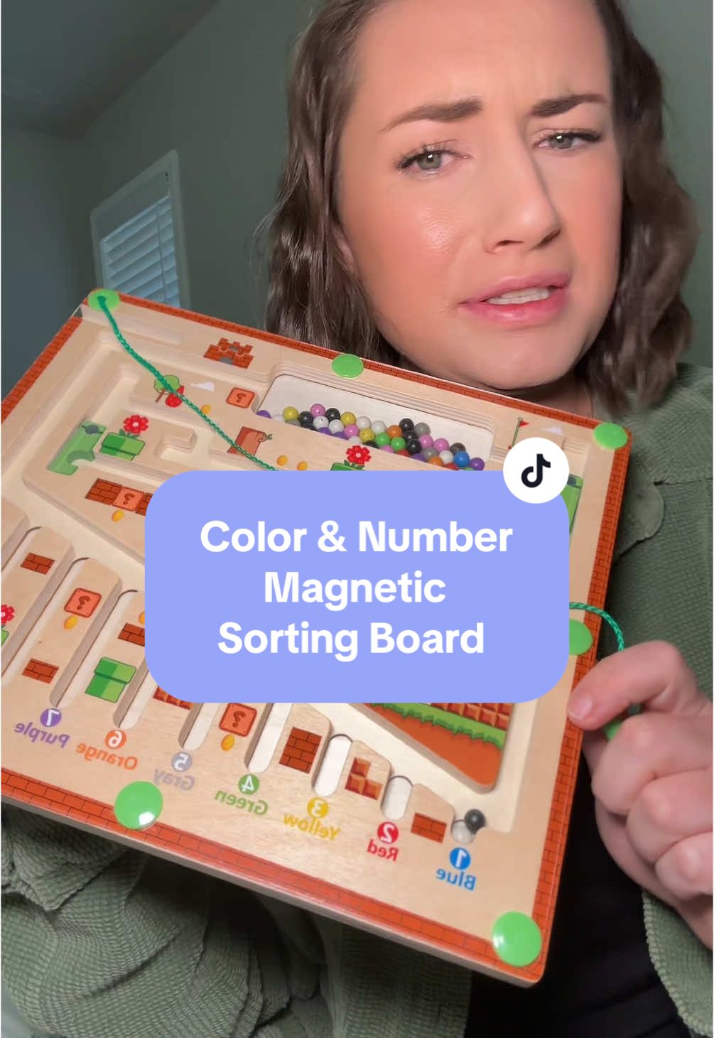Sorting fun made easy! 🌈✨ This magnetic color and number sorting board is perfect for little hands and big imaginations. Watch as they match, count, and learn while boosting fine motor skills and early math concepts. Who knew learning could be this fun? 🎨🔢 #EducationalToys #LearningThroughPlay #magneticboards 