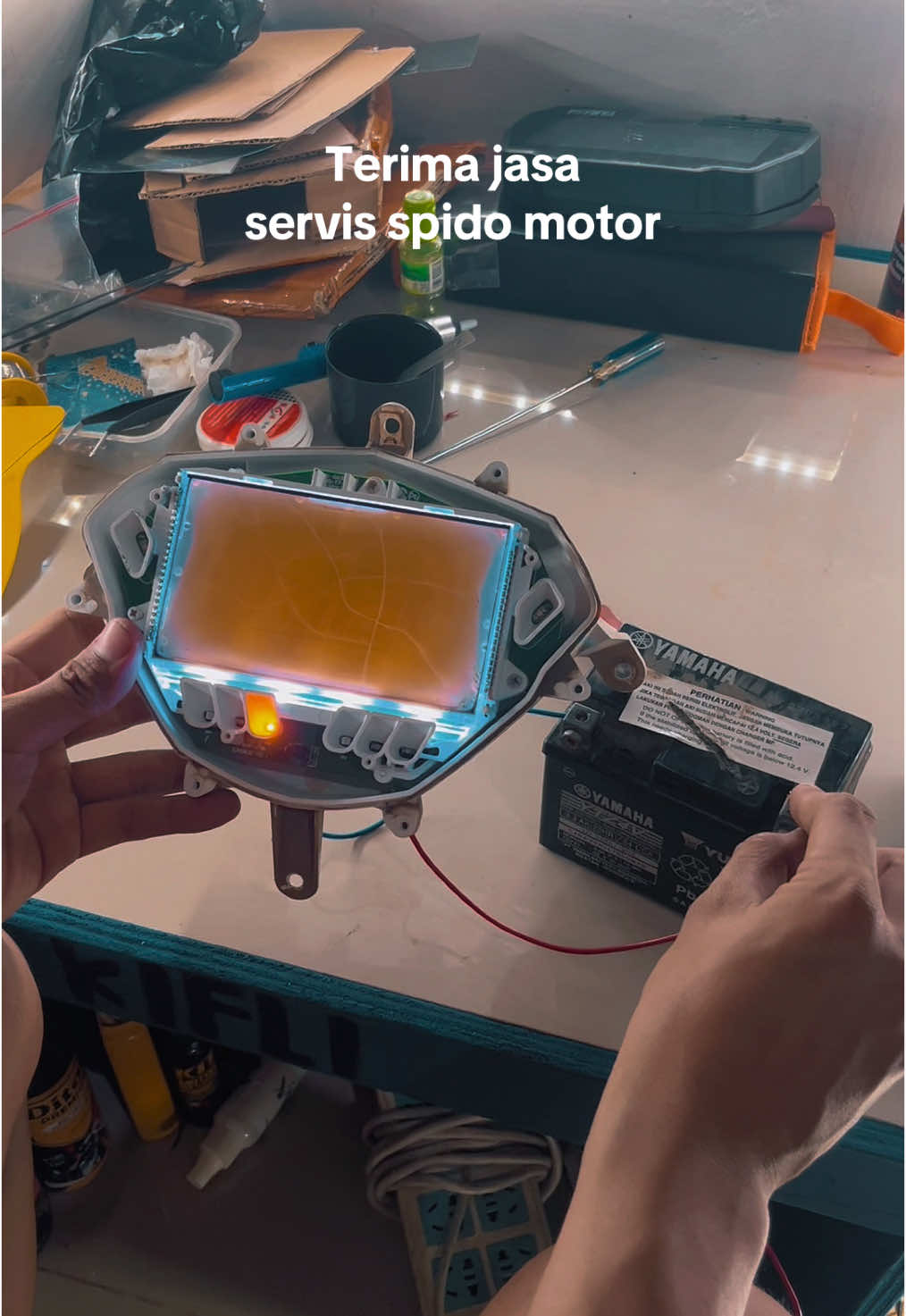 Yang minat servis spido motor/tanya