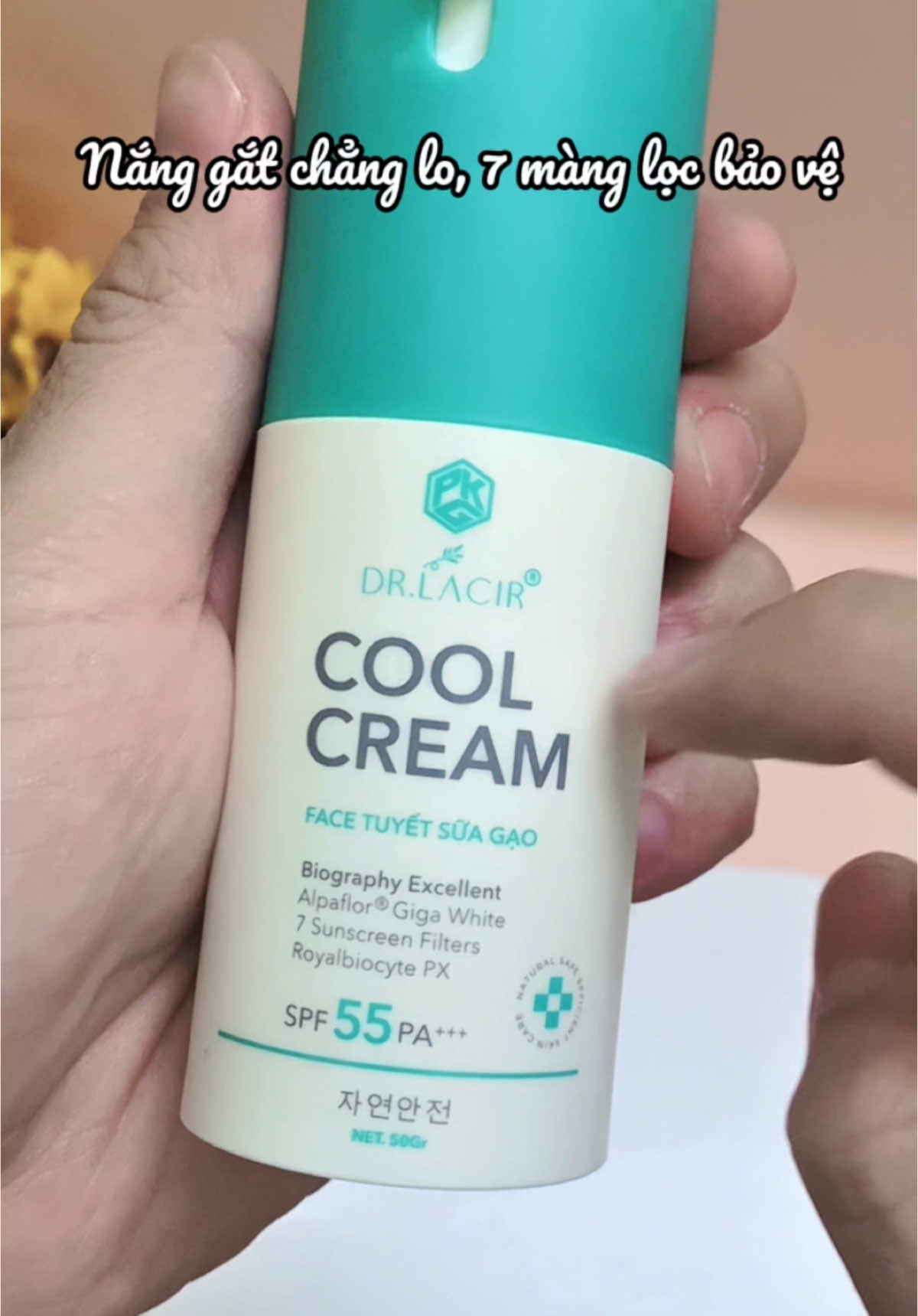 Kem chống nắng Cool Cream #kemduongam #fyp #kemchongnang #makeup #coolcream #trending #lamdep 