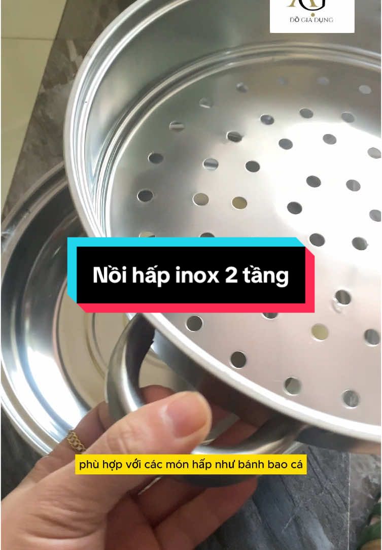 Nồi hấp 2 tầng có xưởng hấp tiện lợi #CapCut #dogiadung #giadungtienich #giadung #noi #noihap #noihap2tang #hapcachthuy #xuonghap 