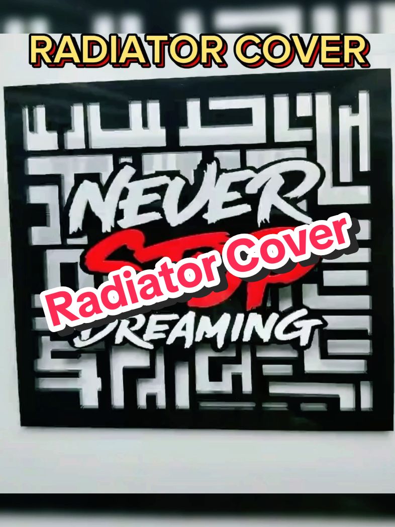 NEVER STOP DREAMING (RADIATOR COVER) #radiatorcover #highquality #trending 