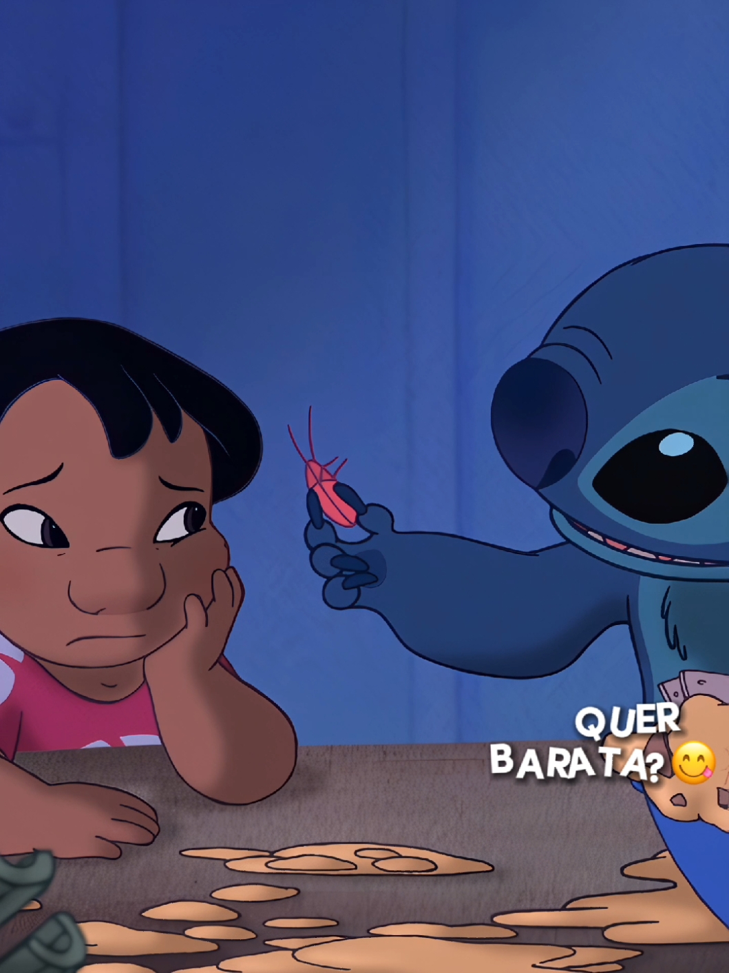 A Lilo simplesmente tem um amigo como animal de estimação🤔 | #stitch #filme #liloandstitch #lilo #liloestitch #stitchedit #liloystitch #liloandstitchedit @Baberry 