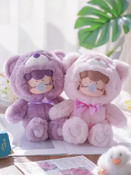 NANCI🧸COLORFUL CHOCOLATE CUTIE BEARS🍪shhh!Nanci is asleep🤫into a fluffy cuddly chocolate bear#sweetbox #blindbox #nanci 