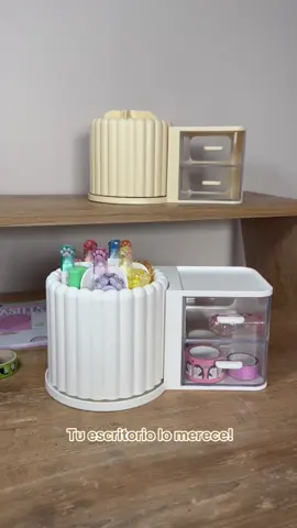 ¿Cansada del caos en tu escritorio? El organizador que cambia el juego: compacto, práctico y con estilo. ¡Adiós al desorden! 🎨✨  #ariela640 #xyzbca #fyp #viraal #foryourpage 