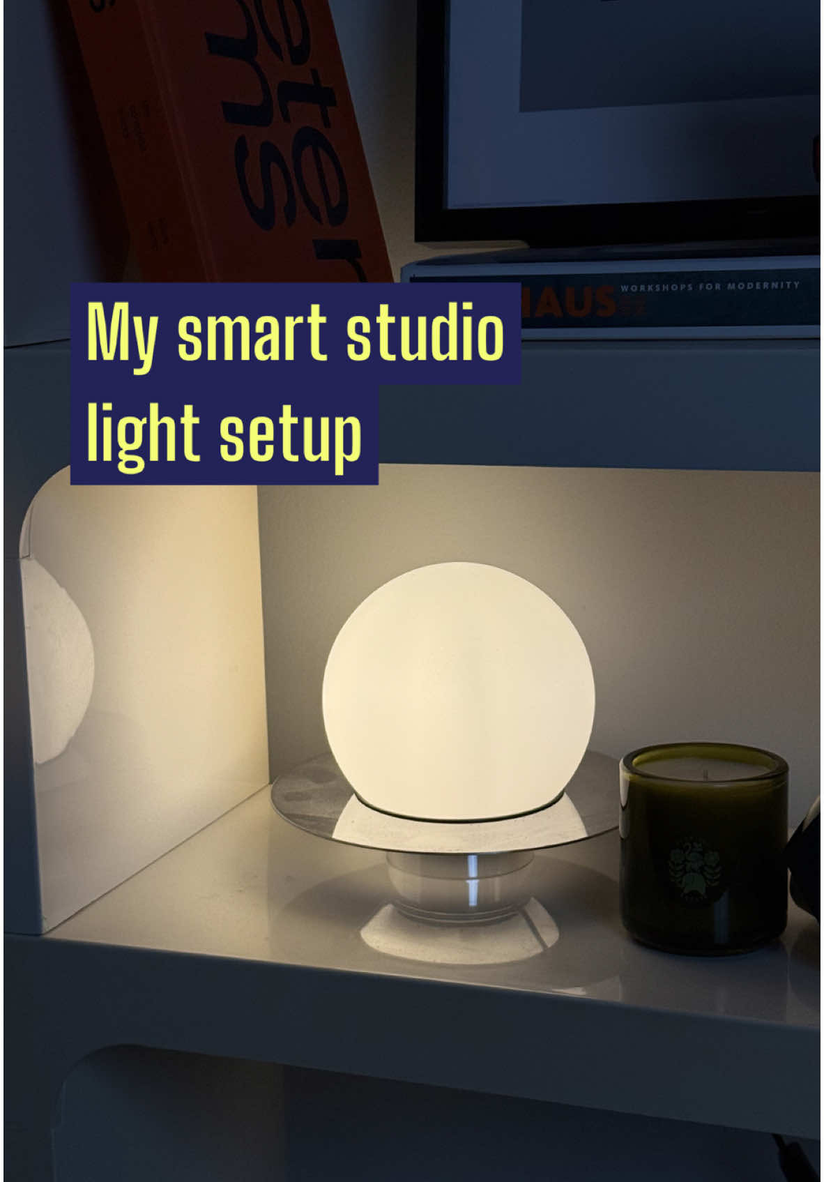 How I set up my smart studio lights with Siri! #smarthome #Vlogmas #ユカスタマス 