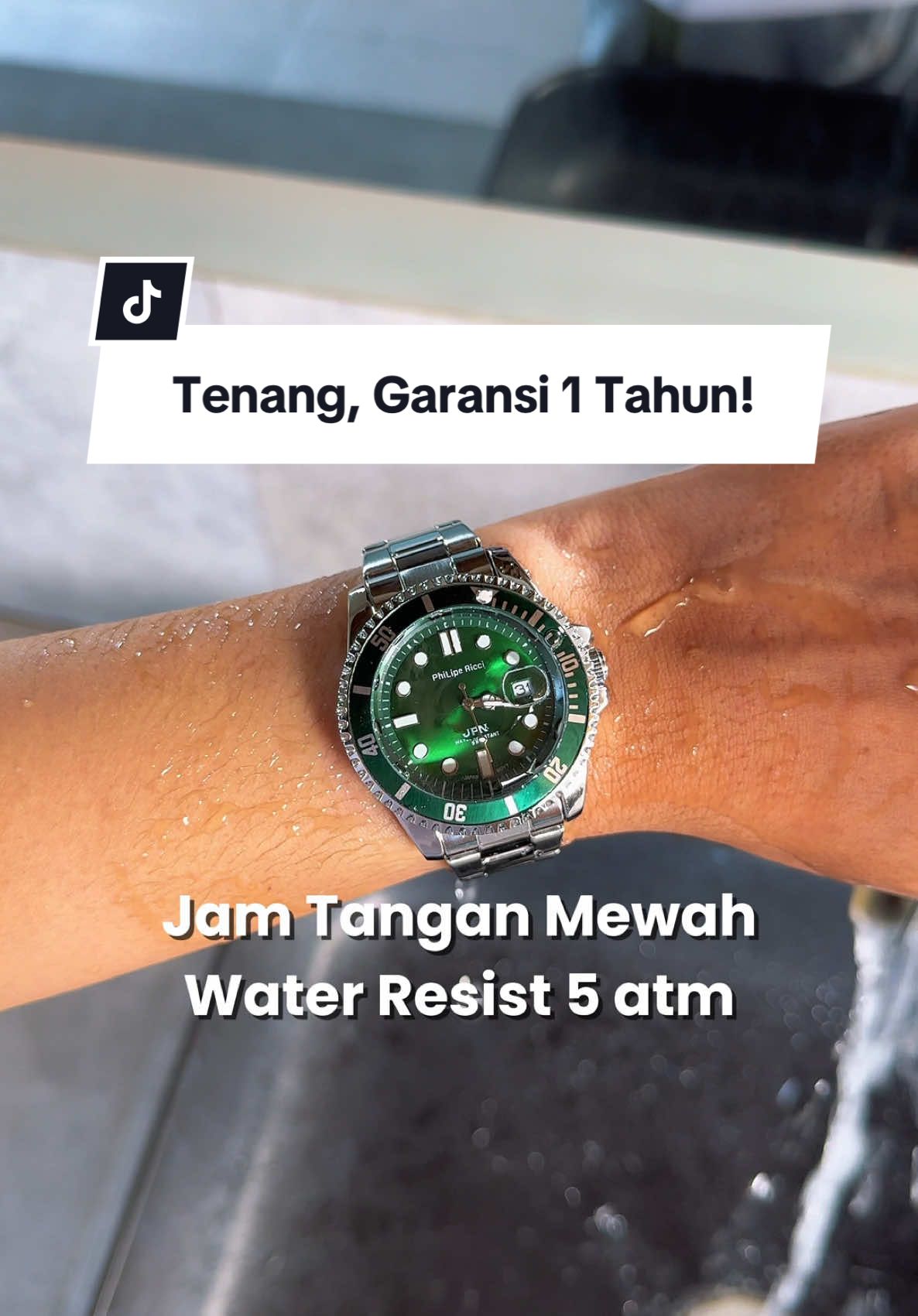 Gaperlu kuatir kagi ada Garansi 1 Tahun. Cek Keranjang Kuning Sekarang juga ya! #jamtanganmewah #philipericcijpn #jamtanganpria #jamtangan #waterresistant 