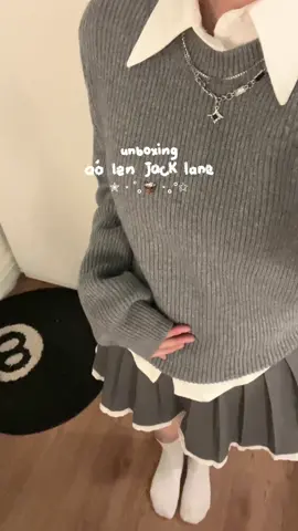 Áo len màu này xinh lắm lun🤍@Jack Lane #aolen #unboxing #fyp #aomuadong #outfit #outfitideas #winter #quanao 