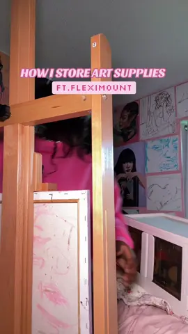 How I store art supplies ✨  Save up to 59% during Fleximounts Black Friday Sale 11.21-12.2! Use Code 'XBK2DWQU' for an Extra 5% Off on Stackable Bins. Offer valid on all sets!(excluding the Small Black 3-Pack)+ST7/8 LINK. LINK IN BIO @FLEXIMOUNTS GLOBAL is dedicated to providing effortless storage and organizing solutions for garage and home. #fleximounts #homeorganization #amazonfinds #organizationtips #homeimprovement #artist 