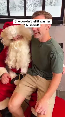 She couldn't tell it was her husband!