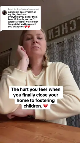 Replying to @Stephanie.x Being a foster parent is hard but imaging being in the childs shoes. I would allow my heart tk break over and over again if I could have taken their pain away. #fostercare #fostermom #fosterdad #AdoptionAwareness #ForeverHomes #EveryChildMatters #HeartfeltLimitations #fostercare #fosteringsaveslives #fostermom #fosteringsaveslives #fosterparent 
