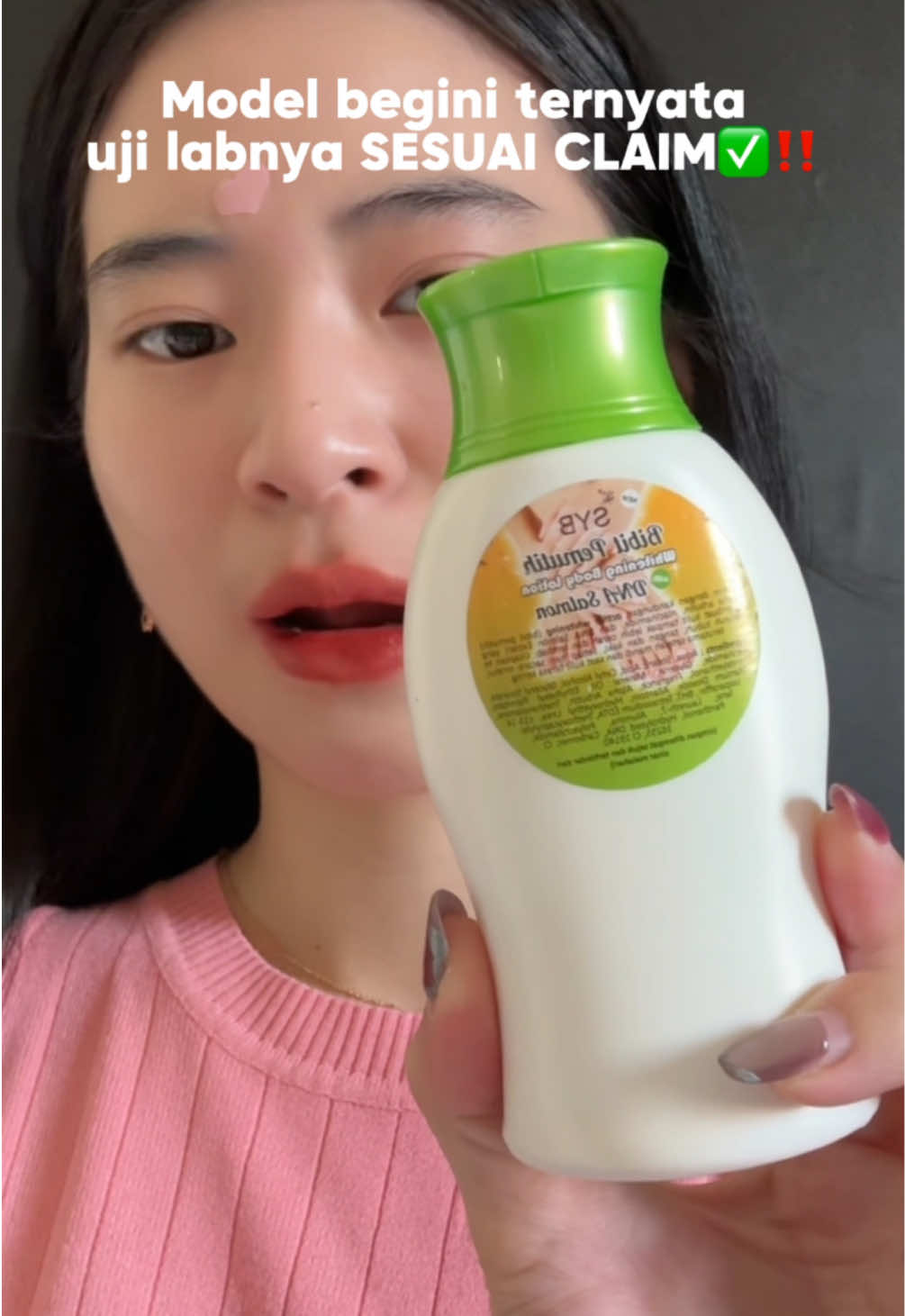 🙌🏻👀ga nyangka kan!!  #NoOverclaim #SYBofficial #LotionBibitDNASalmon 