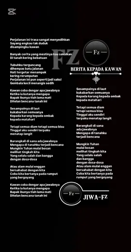 #Felix_Irwan_Berita_Kepada_Kawan🤍Fz #jiwa_fz 